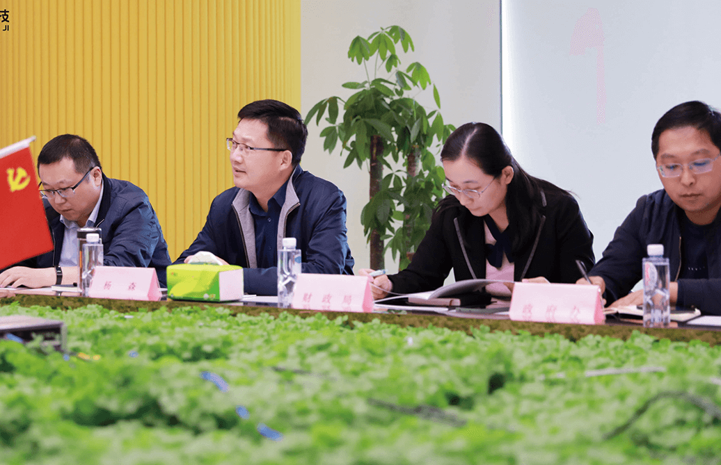 合肥市蜀山區(qū)區(qū)委副書記、區(qū)長楊森一行走訪調(diào)研
